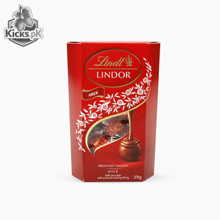 Lindt Lindor Milk Chocolate Truffles 200g, imported snack in Pakistan