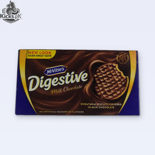 McVitie’s Digestive Milk Chocolate Biscuits 200g | Wheatmeal Biscuits Covered in Milk Chocolate