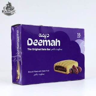 Deemah The Original Date Bar 25GM Box of 15 Pieces, imported biscuits in Pakistan