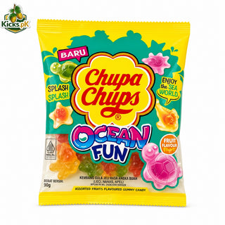 Chupa Chups Ocean Fun Candy 90g, imported candy in Pakistan