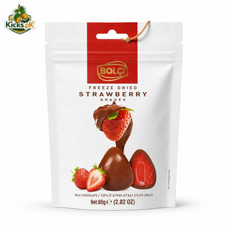 Bolci Milk Chocolate Strawberry Dragee EDK149 80g, imported chocolate in Pakistan