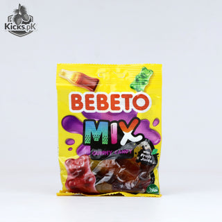 Bebeto Jelly Mix Gummy Candy 80G, imported candy in Pakistan