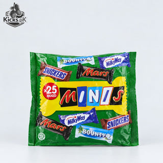 Mars Best Of Minis Chocolate Pack | 25 Mixed Mini Bars Assorted Chocolates 500g