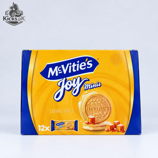 McVitie’s Joy Minis Caramel Toffee Biscuits 336g | Full Box of 12 Bars