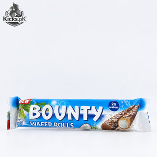 Bounty Wafer Rolls 23.4g, imported chocolate in Pakistan