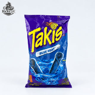 Takis Blue Heat Hot Chili Pepper Tortilla Chips 200g, imported chips in Pakistan