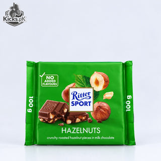 Ritter Sport Chopped Hazelnuts Milk Chocolate 100g | No Added Flavours