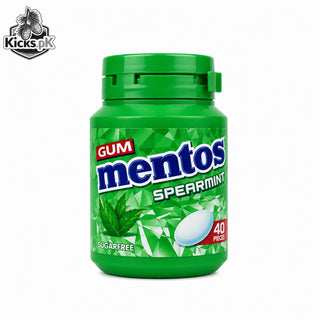 Mentos Gum Spearmint Sugar Free 56GM, imported candy in Pakistan