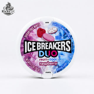 Ice Breakers Duo Fruit + Cool Raspberry Mints 36g, imported candy in Pakistan