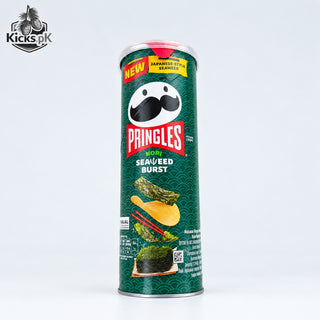 Pringles Nori Seaweed Burst Potato Crisps 102g | Unique Seaweed Flavour & Crispy Snack