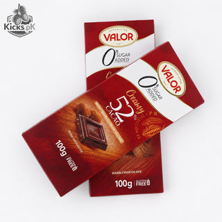 VALOR Dark Chocolate Creamy Stevia with Truffle 100 GM, imported chocolate, view 2