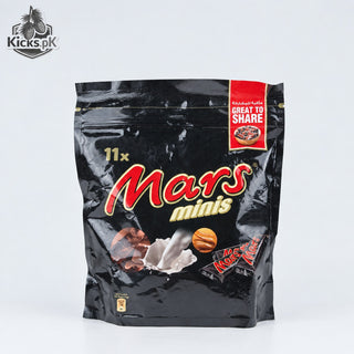 Mars Minis 11 Pieces 198g Pouch, imported chocolate in Pakistan