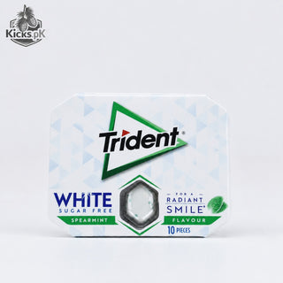 Trident Dental Care Spearmint Flavour Gum 17g, imported candy in Pakistan