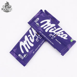Milka Alpine Milk Chocolate 98g, imported chocolate, view 2