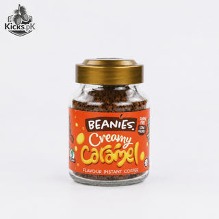 Beanies Creamy Caramel Instant Coffee 50g, imported coffee in Pakistan