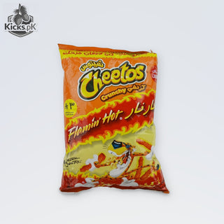 Cheetos Crunchy Flamin' Hot 65g | Spicy & Crunchy Cheese Snack
