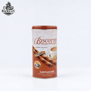 Biscotto Cappuccino Wafer Sticks 370g, imported biscuits in Pakistan