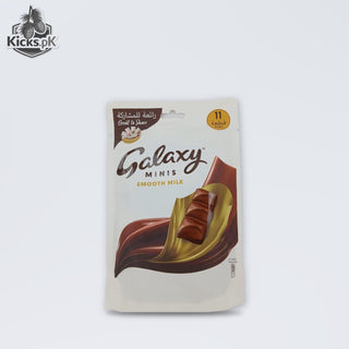 Galaxy Chocolate Mini Smooth Milk 11 Bars 137.5g | Creamy & Smooth Milk Chocolate