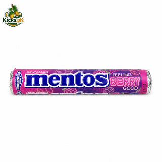 Mentos Chewy Dragees Feeling Berry Good 29.7g, imported candy in Pakistan