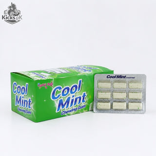 Sweets Hub Coolmint Gum Spearmint 14g, imported candy in Pakistan