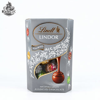 Lindt Lindor Silver Irresistibly Smooth Assorted Chocolate 200g, imported chocolate in Pakistan