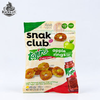 Snack Club Tajín Apple Rings 71g, imported candy in Pakistan