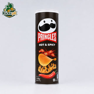 Pringles Chips Hot & Spicy 165g, imported snack in Pakistan