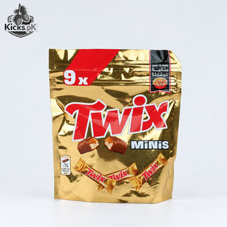 Twix Minis 9 Pieces 200g Sharing Pack, imported chocolate in Pakistan