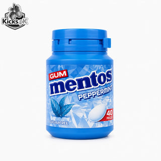 MENTOS Gum Peppermint Sugar Free 56G, imported candy in Pakistan