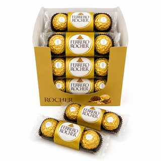 Ferrero Rocher T3 Chocolates 37.5G, imported chocolate, view 2