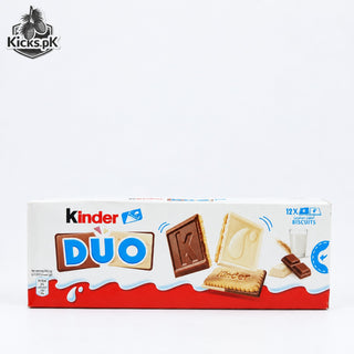 Kinder Duo Chocolate Biscuits 150g, imported biscuits in Pakistan