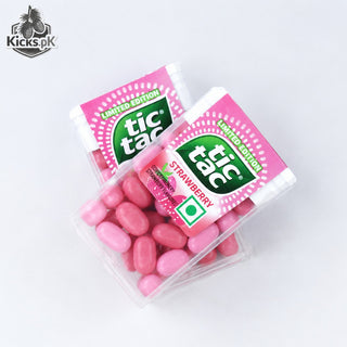 Tic Tac Strawberry Mints 7.2g, imported candy, view 2