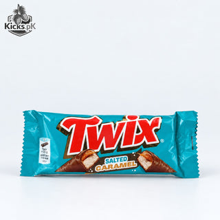 Twix Salted Caramel Chocolate Bar 23g | Crunchy Biscuit with Salted Caramel in Smooth Milk Chocolate | Twin Bar Snack