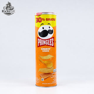 Pringles Cheesy Cheese Potato Crisps 134g | Rich & Creamy Cheese Flavour