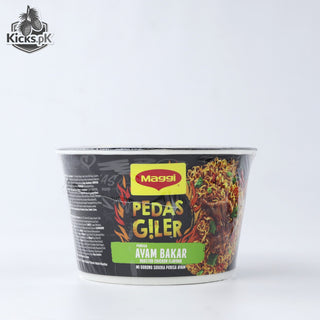 MAGGI Pedas Giler Ayam Bakar Bowl 93G, Korean and Asian instant noodles in Pakistan