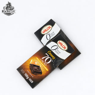 Valor Dark Chocolate 70% with Orange, imported chocolate, view 2