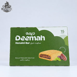 Deemah Henaini Bar Biscuit with Dates 315g | 15 x 21g Date-Filled Biscuits