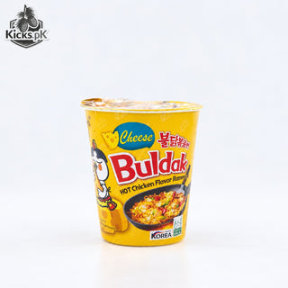 Samyang buldak Hot Chicken Cheese Cup bowl Noodle 70g, Korean and Asian instant noodles in Pakistan
