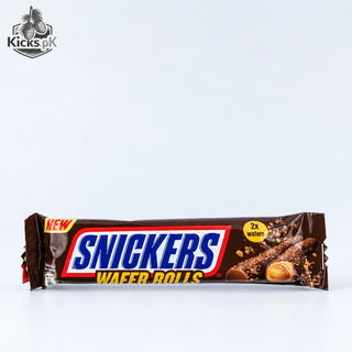 SNICKERS Wafer Rolls 2 x 24g, imported biscuits in Pakistan