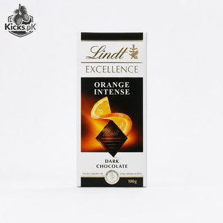 Lindt Excellence Orange Intense Dark Chocolate 100g | Rich Cocoa & Zesty Orange