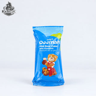 Deemah Mini Bear Cake with Chocolate 30g | Soft & Delicious Snack