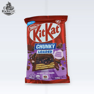 KITKAT Chunky Loaded Choc Fudge Brownie 160g | Rich Chocolate Fudge Brownie Treat