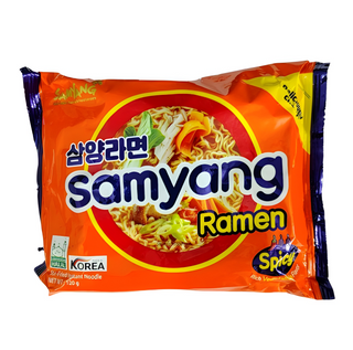 Samyang Ramen Extra Spicy Soup Type Instant Noodles 120g, Korean and Asian instant noodles in Pakistan