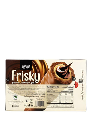 Innovative Frisky Chocolate Coated Wafer Roll, imported chocolate, view 2